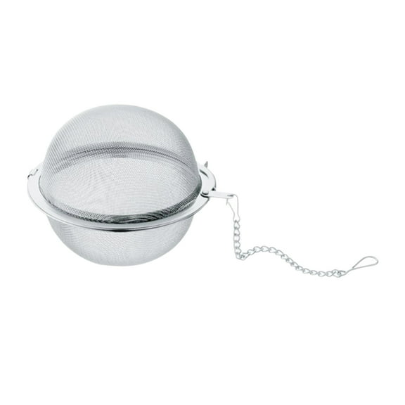 Mohdy 2-Piece Tea Ball Brewer with Ultra-Fine Mesh,Stainless Tea Infuser with Mesh Tea Strainers with Chain Set of 2,Food-Grade Material,Bpa-Free,Non-Toxic,Odorless,Safe for Food Contact