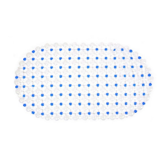Mohdy Anti-Slip Floor Mat,Sky Blue,Anti Slip Pvc Floor Mat Bathtub Bath Shower Mat Non Slip Pad Rug Grip New,Pvc Shower Floor Pad with Suction Cups,Non-Slip Bathroom Safety Rug for Kids & Elderly