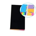 thumbnail image 1 of Mohdy Colored Sticky Note Notebook (Back-To-S-Chool, Season Product), 1Pc Notepad, Black, 1 of 8