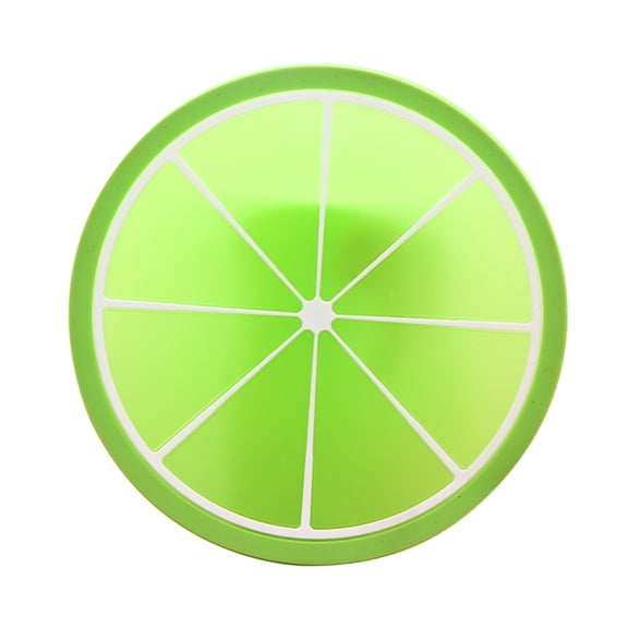 Mohdy Creative Fruitshaped Soft Rubber Coaster, Pvc Antislip and Antiscalding Table Mat, Cup Mat C, Silica Gel Kitchen Mat, Coaster 1, 1Pcsset Fruit Non Slip Heat Insulation Colorful Unique