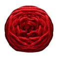 thumbnail image 1 of Mohdy Knitted Yarn K Bright Red,Chunky Yarn Soft Acrylic Bulky Washable Hand Knitting Yarn for Diy Blanket Scarf Sweater,Soft Bulky Yarn for Diy Hand Knitting Blankets,Scarves & Sweaters (Yarn K), 1 of 3