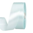 thumbnail image 1 of Mohdy Light Blue Solid Color Satin Ribbon Craft Fabric Gift Packaging Ribbon F,Satin Ribbon 25 Yards Roll for Wedding Sewing Projects Wrapping Invitation Embellishments and Crafting Projects Etc, 1 of 5