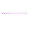 thumbnail image 1 of Mohdy Purple Transparent Acrylic Necklace Storage Rack, Acrylic Storage Rack, a Jewelry Storage Rack, Necklace Hanger Acrylic Necklace Holder Wall Mounted Jewelry Storage Bag with 12 Shaped, 1 of 7