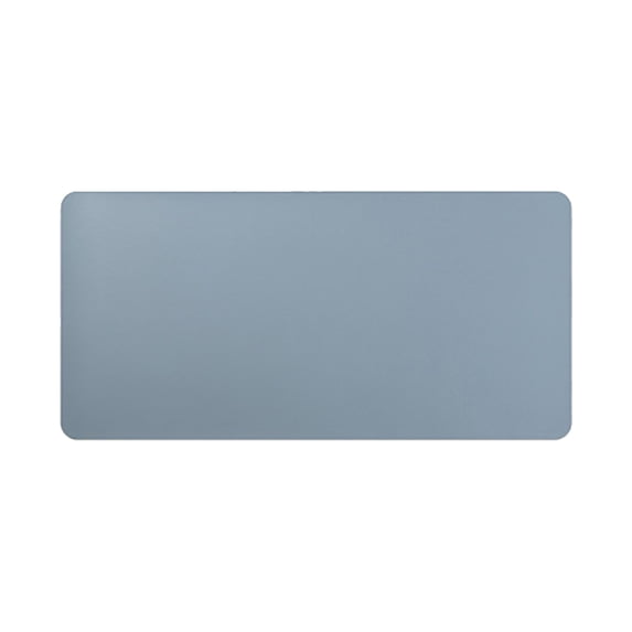 Mohdy Sky Blue Computer Desk Mat, 1X Computer Desk Mat, Pu, Sky Blue