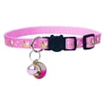 thumbnail image 1 of Mohdy adjustable Cat Collar with Bells - Breakaway Safety Collar for Kittens, Reflective Puppy Neckband, Soft Waterproof Collar for Small Dogs (with Safe Quick Release Buckle, 19-23Cm), 1 of 4