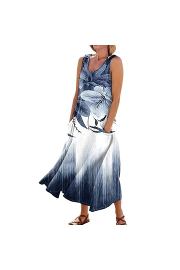 Cotton and Linen Dresses for Women in Various Styles and Colors