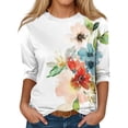 thumbnail interactive-video image 1 of LOOKFACE Women Long Sleeve Graphic Oversized Pullover... 1 of 12