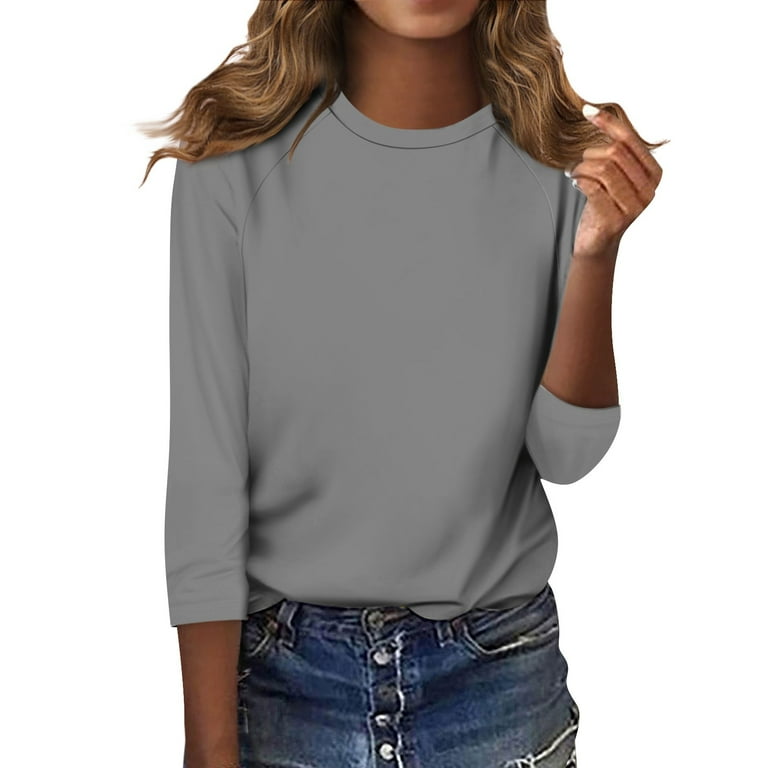 Dressy gray tops top