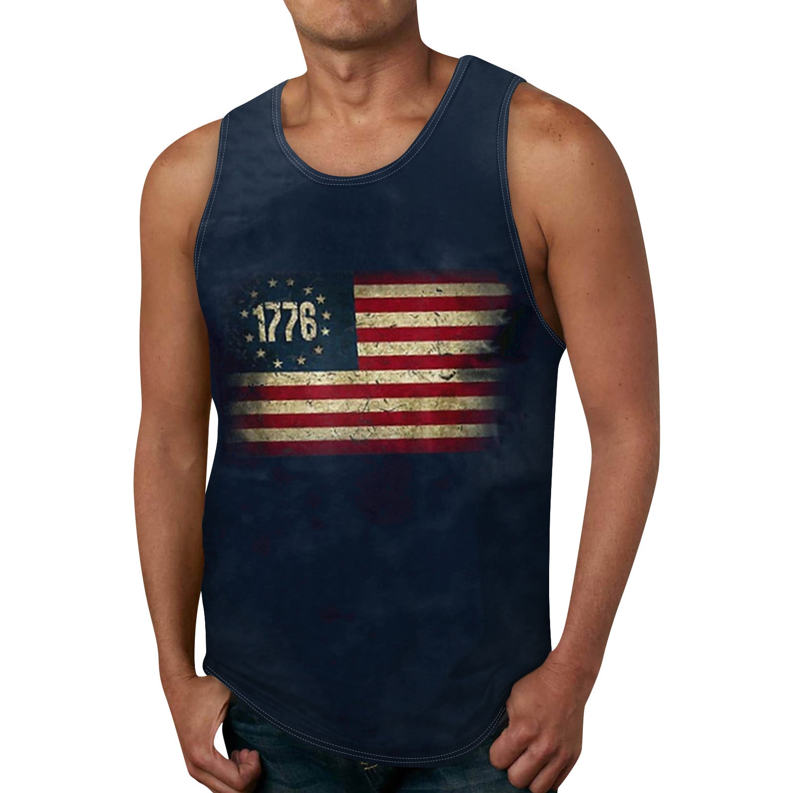 4th of july sleeveless shirts