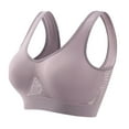 thumbnail image 1 of Mohiass Sports Bras for Women High Impact Seamless Comfort Breathable Brassiere Workout Gym Yoga Activewear Bras with Removable Pads Light Gray M, 1 of 8