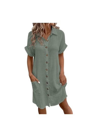 Midi Shirt Dresses