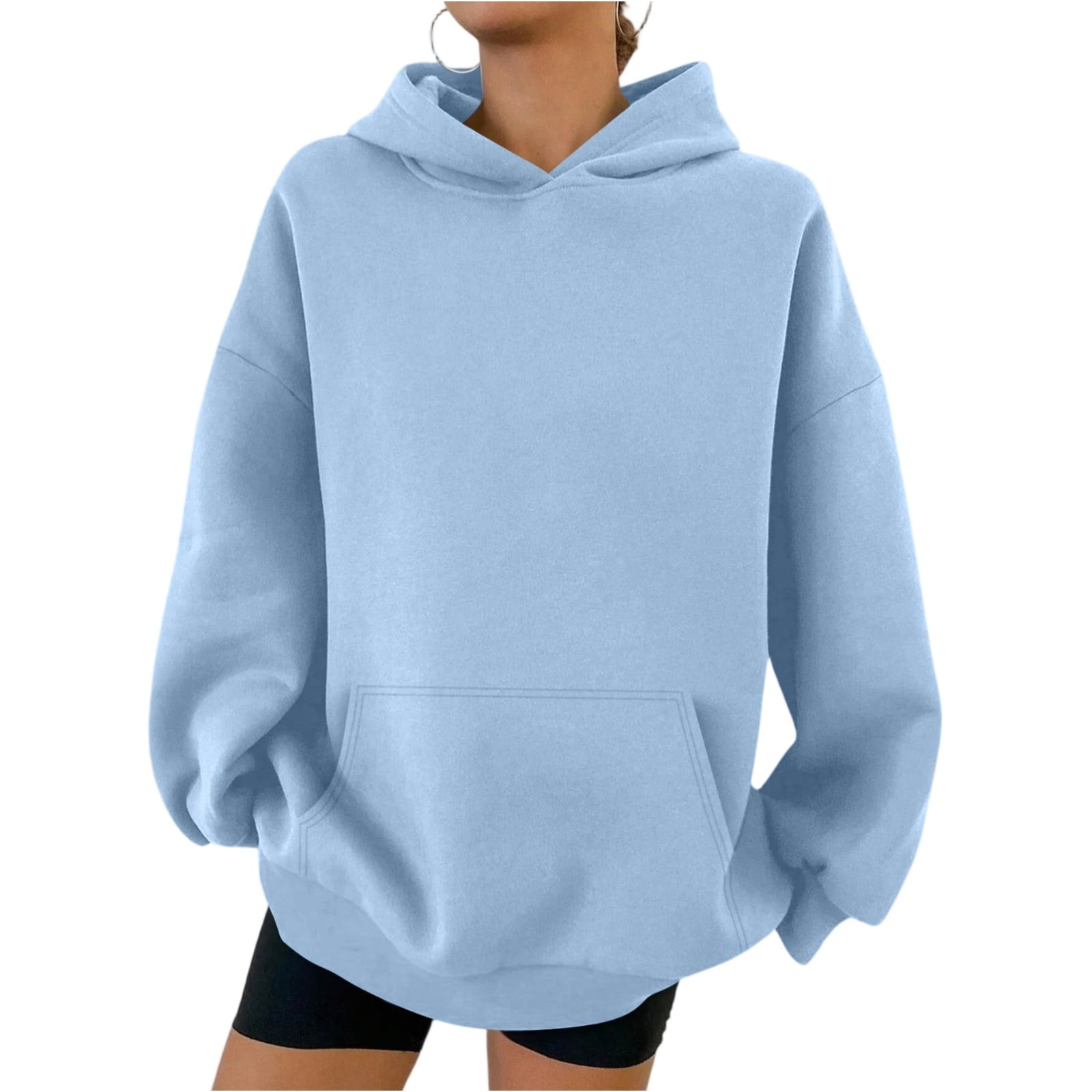 Mohiass Womens Oversized Hoodies 2025 Long Sleeve Fall 2025