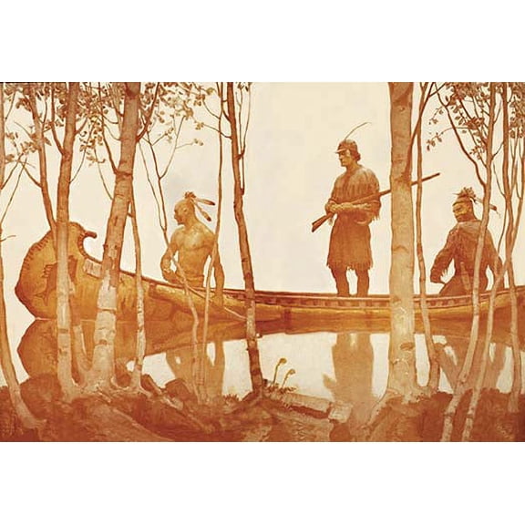 Mohicans Fine art canvas print (20" x 30")