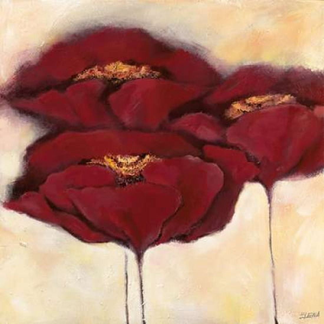 Mohn in Milch I Canvas Art - Elena Filatov (24 x 24)