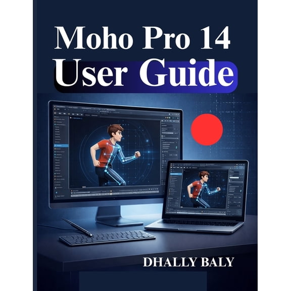 Moho Pro 14 User Guide: Beginner Handbook for 2D Character Animation and Smart Bone Rigging, (Paperback)