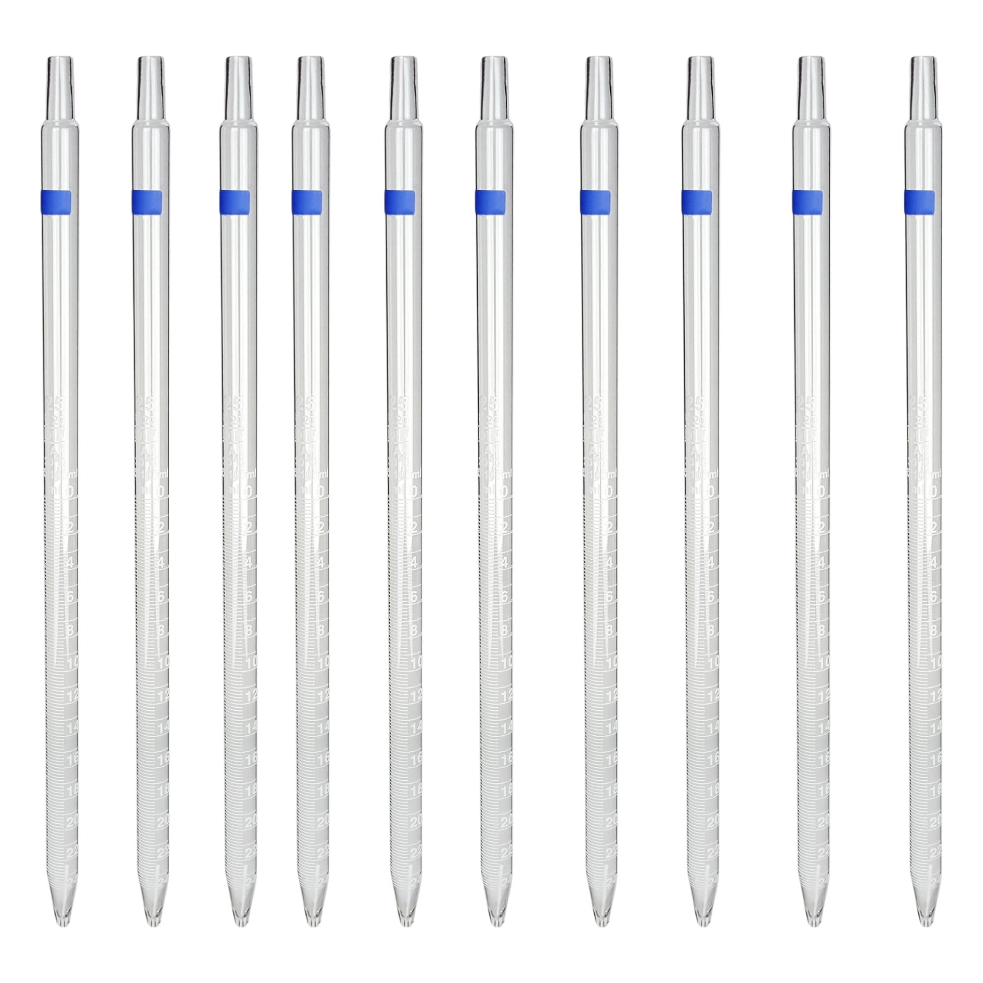 Mohr's Pipette, 25ml Capacity, Pack of 10 by Go Science Crazy