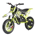 thumbnail image 1 of Mohsoe 49cc 2-Stroke Mini Motocross for Beginners, Metal Frame Hand-Pull Start, 10 Inch Wear-Resistant Tires, Front Rear Disc Brakes, 30KM/H Max Speed, 150kg Load, 47 x 28 Inch, 1 of 10