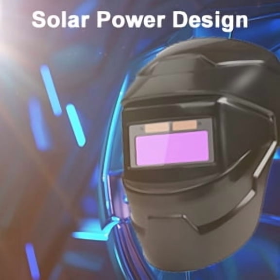 Mohsoe Auto Darkening Solar Welding Mask, LCD Rapid Dimming Lens, Clear Vision Eye Protection, Durable PP Anti-Fall Material, No Charging Required, Welding Helmet Gear, 11 x 8 x 8 Inch