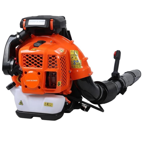 Mohsoe Backpack Leaf Blower, 80CC 4.7HP 2-Cycle Gas Leaf Blower, 900-CFM & 210-MPH Powerful Back Pack Blowers, Variable Speed, Cruise Control, Portable Air Blower for Garden Snow Dirt Debris