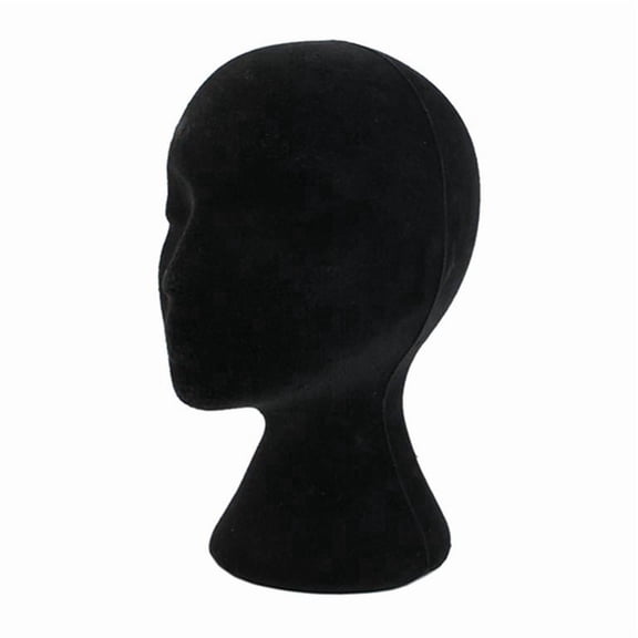 Mohsoe Professional Foam Mannequin Head, Lightweight Display Model for Wig Hat Jewelry Showcase, DIY Hair Styling & Painting Practice, Durable Salon Mannequin, 21 Inch Circumference 11 Inch Height