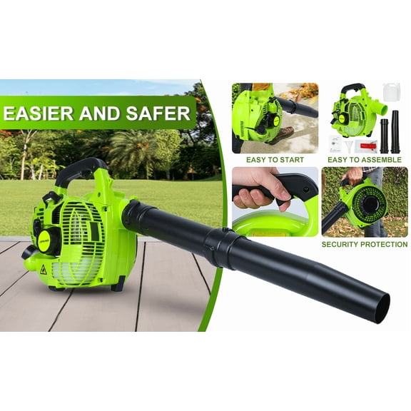 Mohsoe Powerful Yard Cleaning Assistant, 7500r/min High Speed for Fast Leaf & Sand Removal