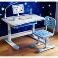 thumbnail image 1 of Mohsoe Professionally Designed Kids Study Desk Chair, Focuses on Spinal Health & Eye Protection, Boosts Focus Blue, 1 of 8