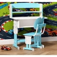 thumbnail image 1 of Mohsoe Spine Support Breathable Kids Study Chair, Adjustable Height for Growth, Segmented Backrest for Lumbar Blue, 1 of 8