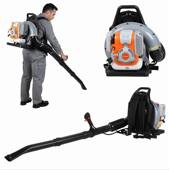 Mohsoe Strong Cleaning Performance Backpack Unit, 75.6cc 4-Stroke Engine Delivers Consistent Power for Challenging Tasks
