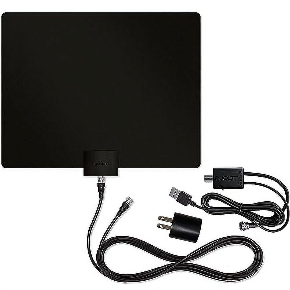 Mohu Leaf 50 Amplified Indoor TV Antenna, 60Mile Range, UHF/VHF Multi