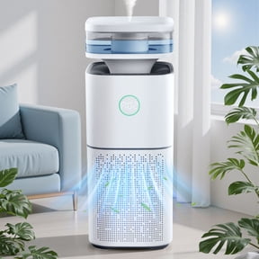 KISSAIR Air Purifier with Humidifier(CARB), H13 True HEPA Filte Air Cleaner, Max Room Capacity 2676 Sq.ft