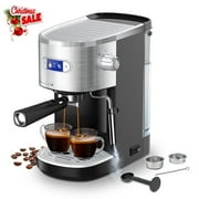 Moifoi Espresso Machine with Milk Frother - rated 4.3 stars from 46 reviews