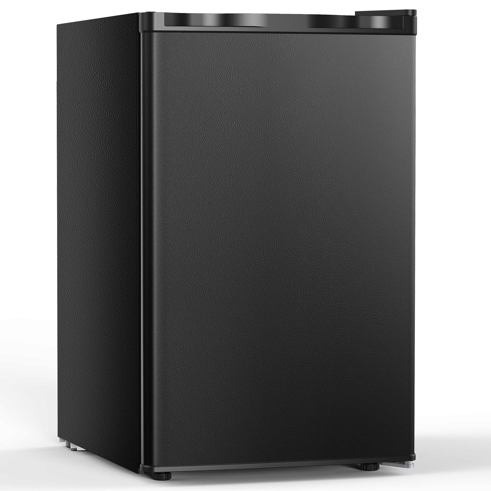 Moifoi 3.0 Cu.ft Upright Freezer, Reversible Single Door Vertical Freezers w/ Removable Shelf, Energy Saving, Black
