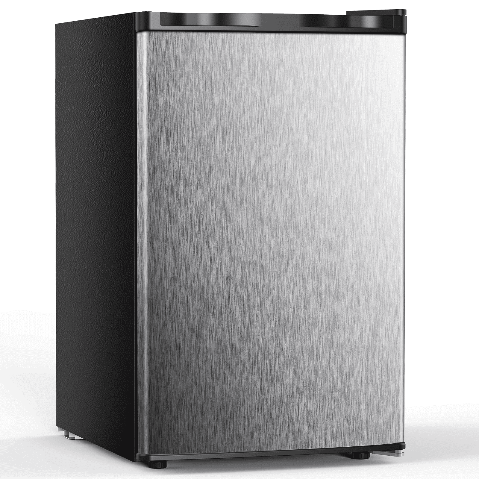 Moifoi 3.0 Cu.ft Upright Freezer, Reversible Single Door Vertical Freezers w/ Removable Shelf, Energy Saving, Silver