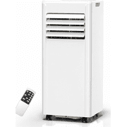 Moifoi 8000BTU Portable Air Conditioner with Remote Control, Portable AC Unit Covers up to 350 Sq. Ft.