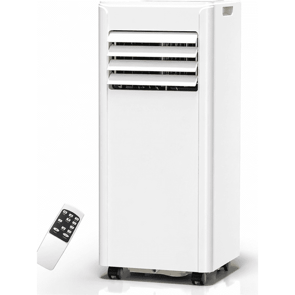 Moifoi 8000BTU Portable Air Conditioner with Remote Control, Portable AC Unit Covers up to 350 Sq. Ft.