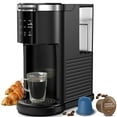 thumbnail image 1 of Moifoi Coffee Maker 2-in-1 Single Serve Coffee Machine, for K-Cup Coffee Capsule Pod, Ground Coffee Powder Brewer, Black, 1 of 7