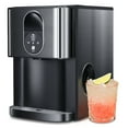 thumbnail image 1 of Moifoi Nugget Ice Maker,Culb in 6Mins, 44 lbs/24 H, Auto-Cleaning Portable Ice Machine with Basket & Scoop, Black, 1 of 9