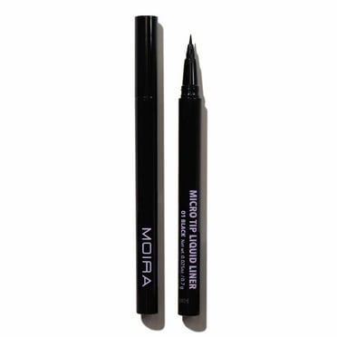 Moira Cosmetics Micro Tip Liquid Liner 001 Black 0.025oz