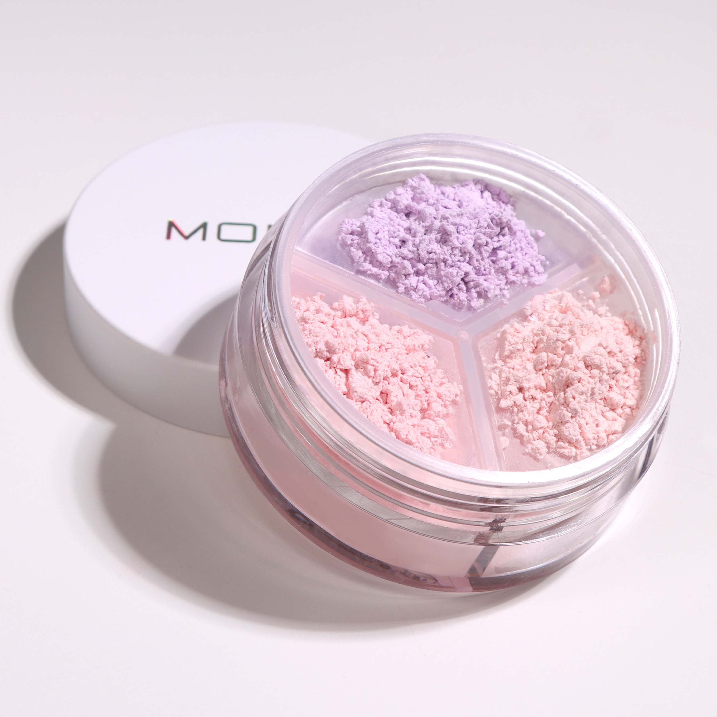 Rose Pink Loose Setting Powder with Avocado Oil and Collagen