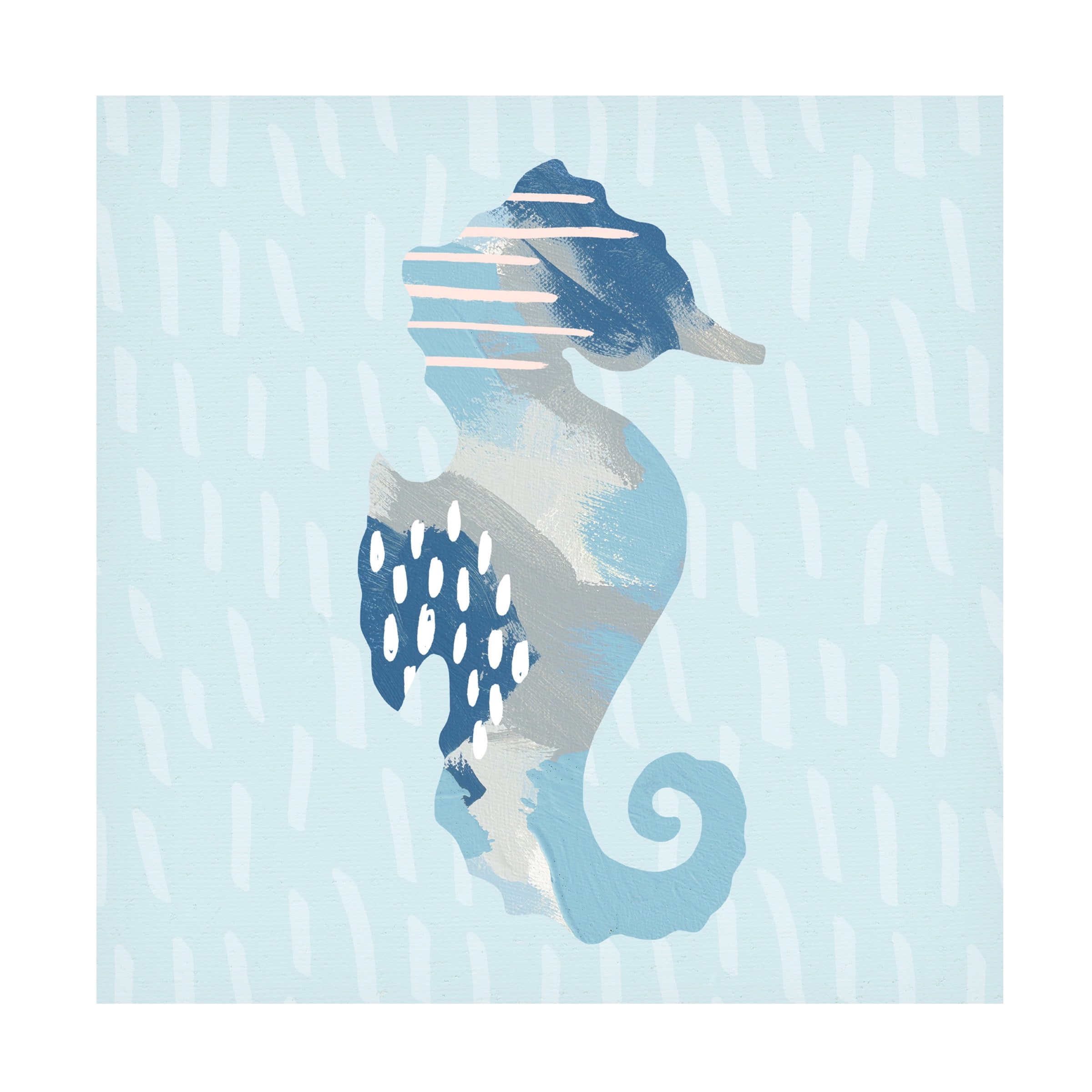 Moira Hershey 'Coastal Cool I' Canvas Art