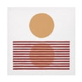 thumbnail image 1 of Moira Hershey 'Reflection I Yellow Red' Canvas Art, 1 of 4