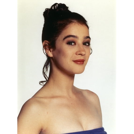 Moira Kelly Close Up Portrait wearing Violet Tube Photo Print (24 x 30)