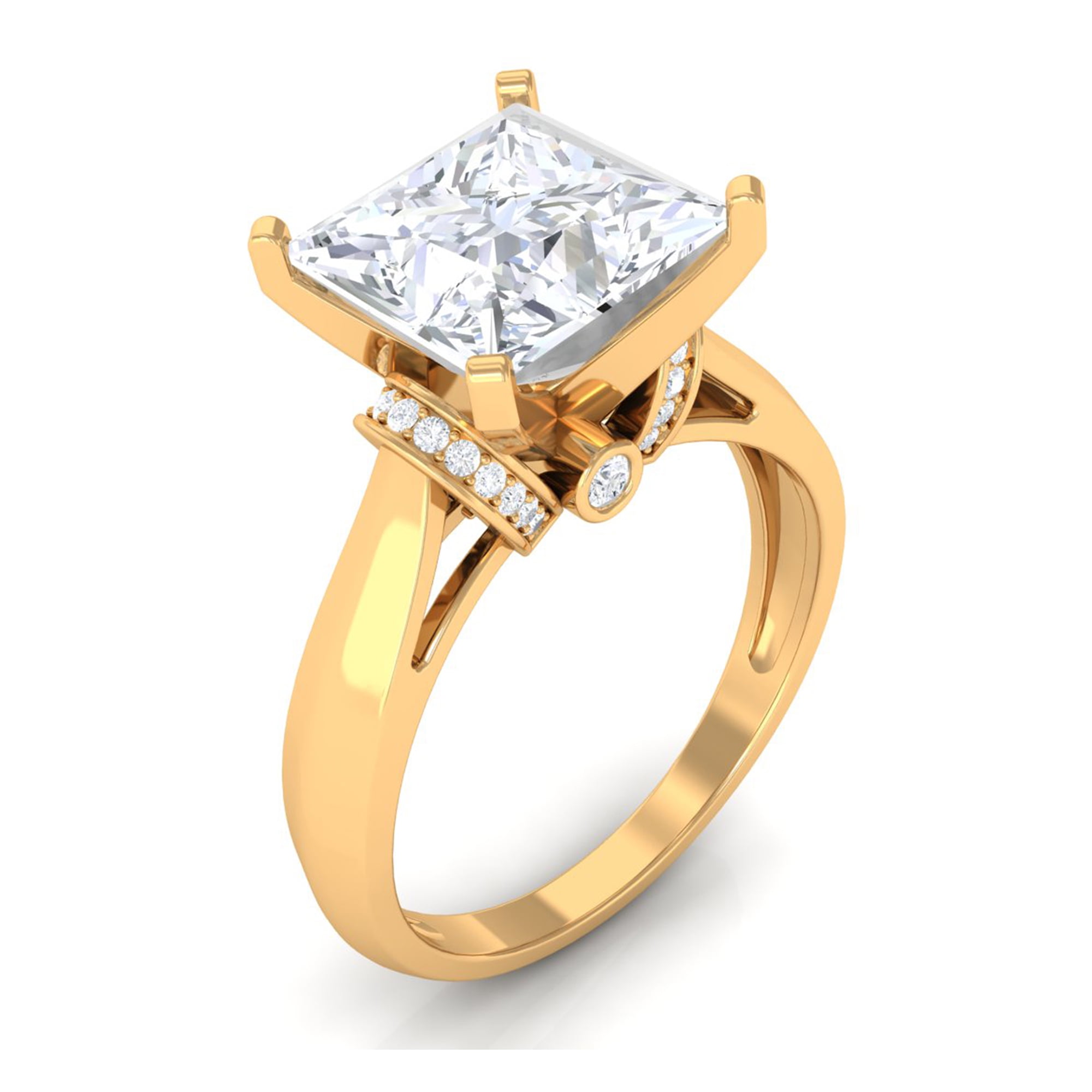 Certified moissanite deals