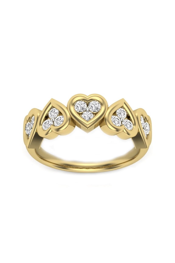 Moissanite Heart Ring, 2.0CT Small Heart Shape Ring, Heart Wedding Band, Sterling Silver Ring For Women, Perfect Gift for Her