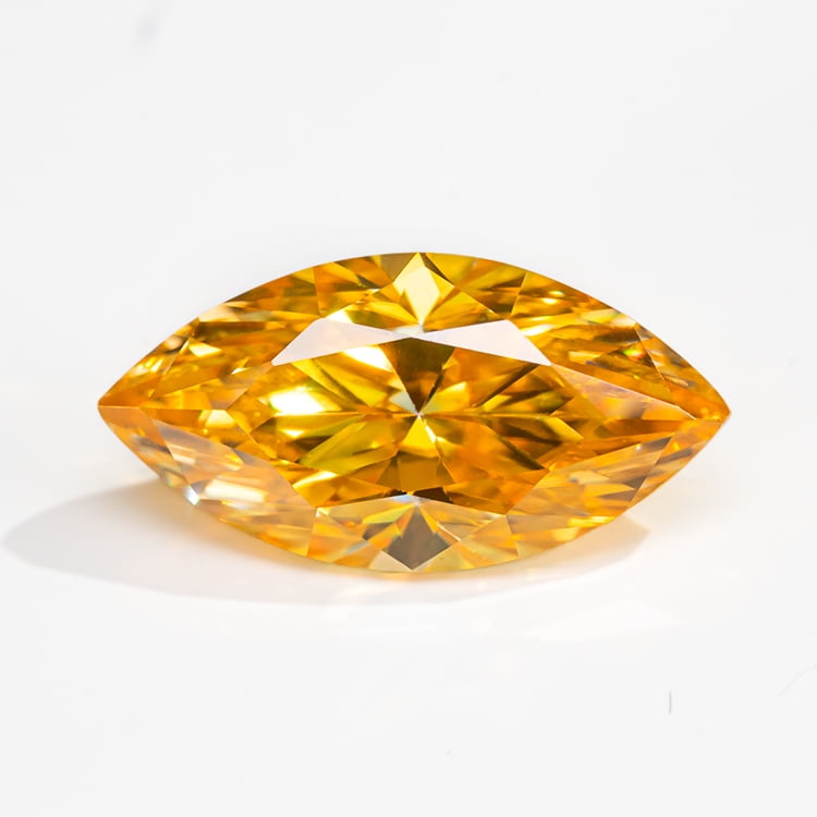 Moissanite Loose Stones Marquise Cut Real D VVS1 Lab Grown Diamond Colorful Gemstones for Jewelry Making Engagement Ring Pendant Necklace Earrings with GRA Certificate Anniversary Gifts