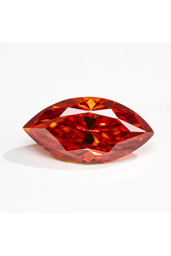 Moissanite Loose Stones Marquise Cut Real D VVS1 Lab Grown Diamond Colorful Gemstones for Jewelry Making Engagement Ring Pendant Necklace Earrings with GRA Certificate Anniversary Gifts