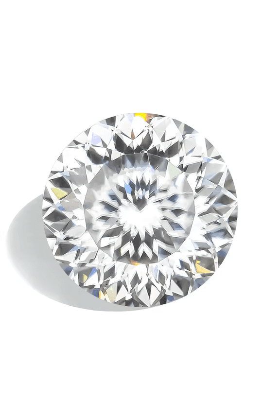 Moissanite Loose Stones Plum Blossom Cutting White D Color VVS Classic Excellent Round Cut 1.0-20Ct