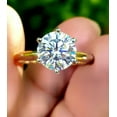 thumbnail image 1 of Moissanite Ring 2.50 ct D Color VVS1 , Brilliant Moissanite Ring, Anniversary Gift, Women's Ringï¼ŒEngagement Ring Gift for Her Promise Ring, 1 of 6