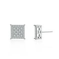 thumbnail image 1 of Moissanite Stud Earrings D Color VVS clarity Diamond Earrings Studs S925 Sterling Silver Earrings Moissanite Earrings for Women Men, 1 of 7