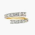 thumbnail image 1 of Moissanite Wedding Ring 10k yellow gold ring women's engagement ring gift for her, 1 of 5